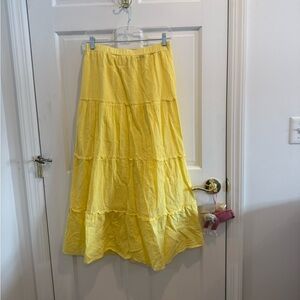 yellow edikted skirt